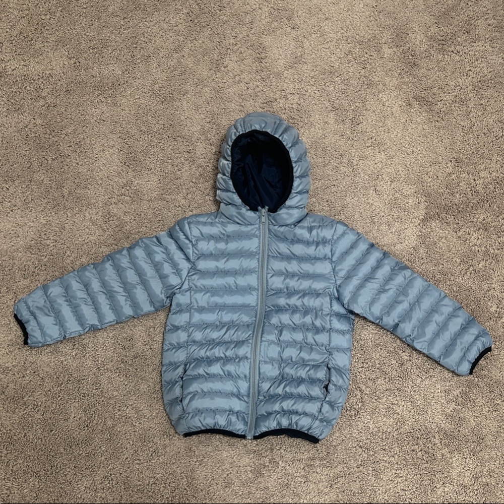 Class Club Light Blue Puffer Jacket